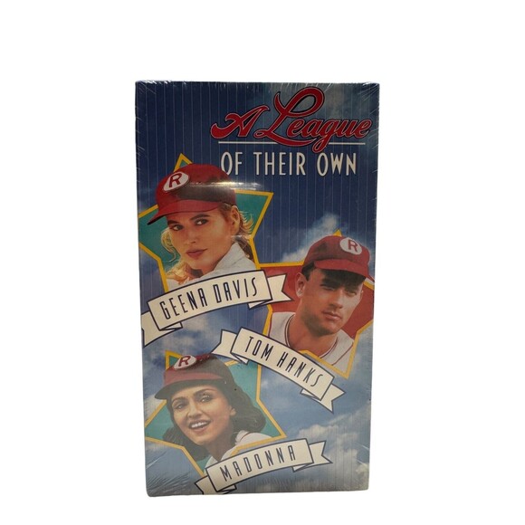 A League of Their Own ‎ VHS 1992 Sealed New Tom Hanks Madonna Baseball Movie NEW - Picture 1 of 5